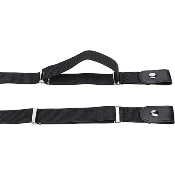 VJK No Buckle Free Elastic Belt for Women Men, Comfortable Adjustable main image 4